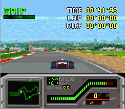 Suzuki Aguri no F-1 Super Driving (Japan) In game screenshot